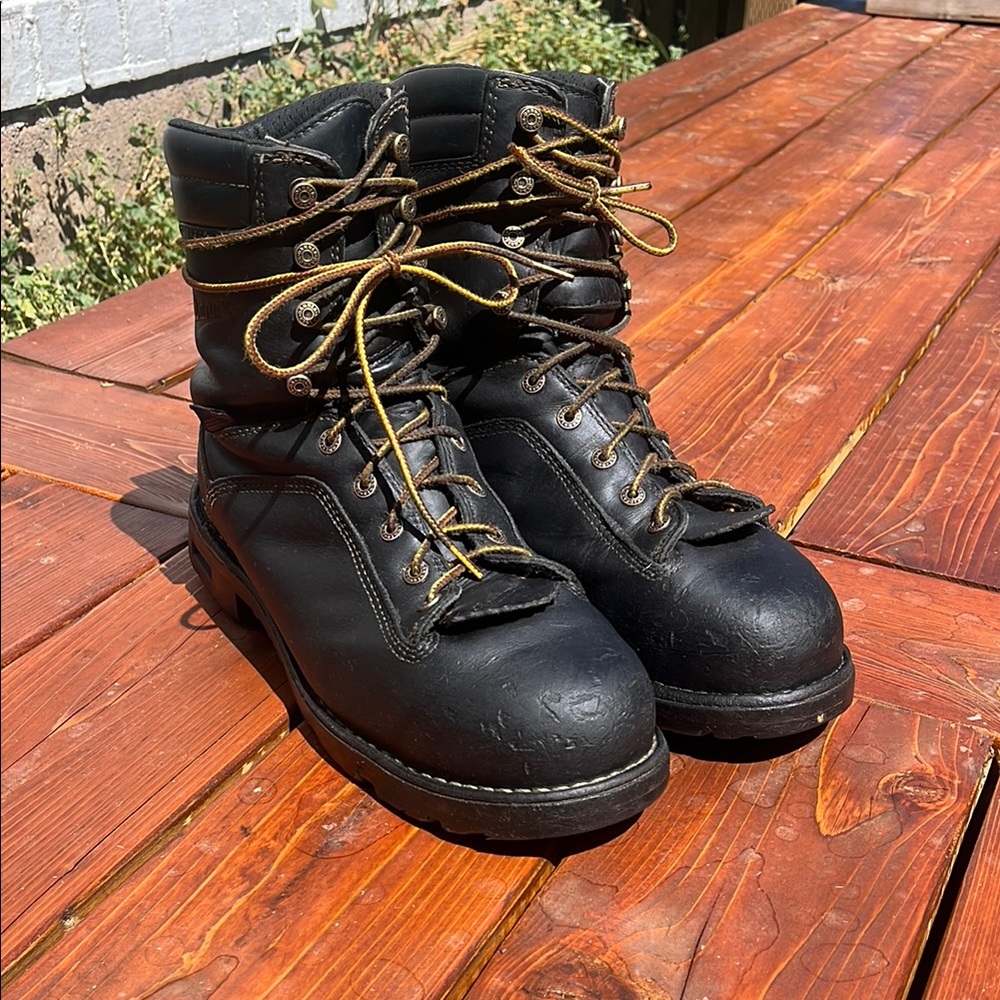 Danner Boots Quarry USA 8” Black Safety Toe
